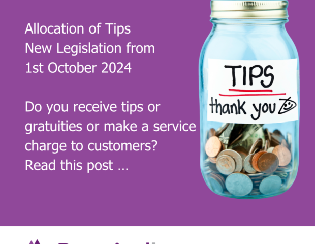 Allocation of Tips – New Legislation